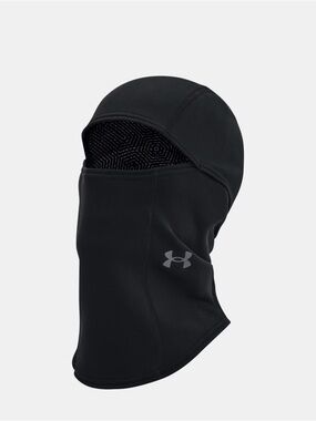 Under Armour Cold Gear Gaiter/Face Mask with Gray Stitching and Geometric Print